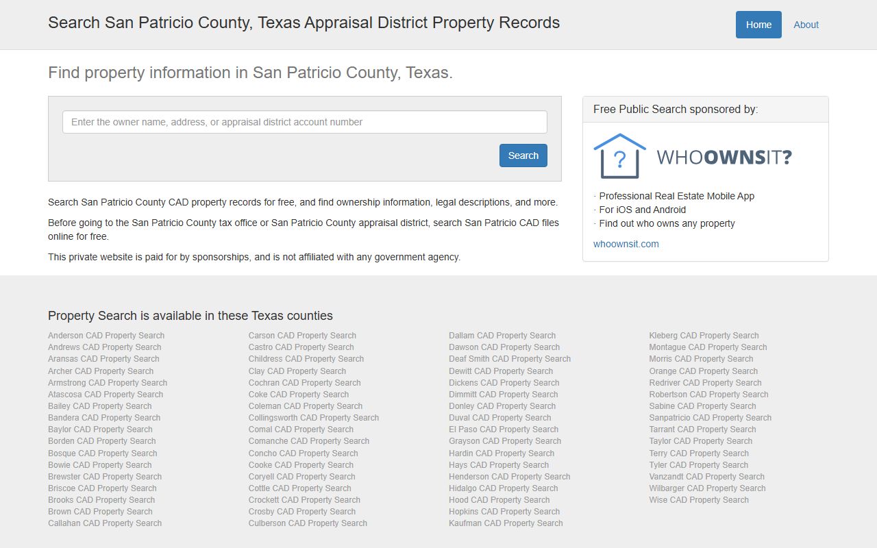Corpus Christi property records