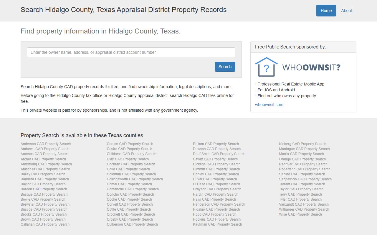 McAllen property records